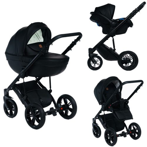 Dada Paradiso Max 500 Pure Black 3in1 Multifunktions-Kinderwagen