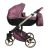 Sojan HAPPY kinderwagen 3in1 - Burgunderrot (schwarz)
