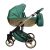 Sojan HAPPY kinderwagen 3in1 - Metallic-Grün (schwarz-goldrahmen)