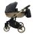 Sojan HAPPY kinderwagen 3in1 - Schwarz (schwarz-goldrahmen)