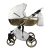 Sojan HAPPY kinderwagen 3in1 - Weiß (gold-weißrahmen)