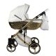 Sojan HAPPY kinderwagen 3in1 - Weiß (goldrahmen)