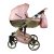 Sojan HAPPY kinderwagen 3in1 - Rosa (goldrahmen)