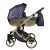 Sojan HAPPY kinderwagen 3in1 - Dunkelblau (goldrahmen)