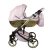 Sojan HAPPY kinderwagen 3in1 - Pulver (schwarz-goldrahmen)