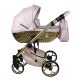 Sojan HAPPY kinderwagen 3in1 - Pulver (goldrahmen. extra rad)