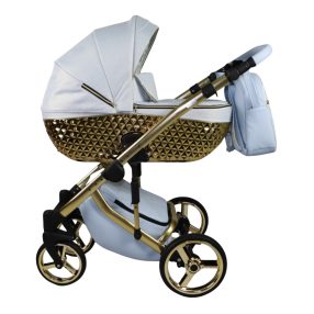 Sojan HAPPY kinderwagen 3in1 - Eis (goldrahmen)
