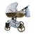 Sojan HAPPY kinderwagen 3in1 - Eis (weiß-goldrahmen)