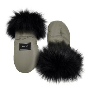 iBebe thermo handschuhe - glänzend beige