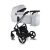 iBebe iSTOP multifunktionaler Kinderwagen - Chrom/Grau textil