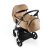 iBebe iSTOP multifunktionaler Kinderwagen - Chrom/Dunkelbeige