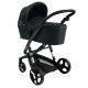 iBebe iSTOP multifunktionaler Kinderwagen - Gloss/Schwarz textil