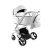 iBebe iSTOP multifunktionaler Kinderwagen - White/Weiß krokodil