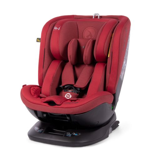 Coletto Logos ISOFIX 360° drehbarer I-Size Kindersitz 40-150 cm - rot
