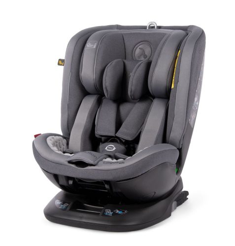 Coletto Logos ISOFIX 360° drehbarer I-Size Kindersitz 40-150 cm - dunkelgrau