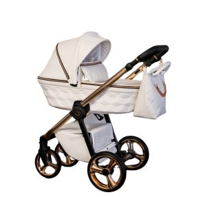 Adbor Loretto kinderwagen 3in1 - weiß