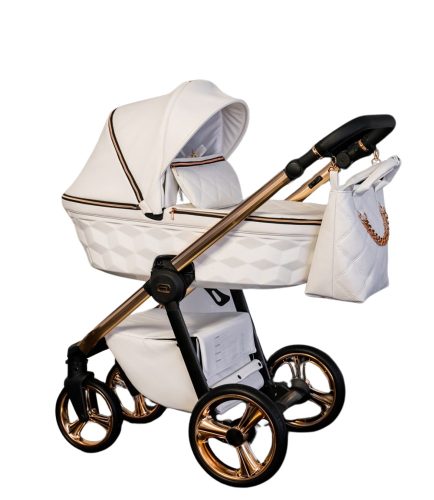 Adbor Loretto kinderwagen 3in1 - weiß