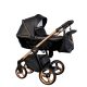 Adbor Loretto kinderwagen 3in1 - schwarz