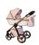 Adbor Loretto kinderwagen 3in1 - rosa