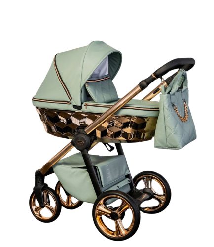 Adbor Loretto Stars kinderwagen 3in1 - grün