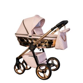 Adbor Loretto Stars kinderwagen 3in1 - rosa