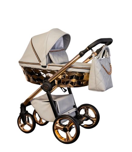Adbor Loretto Stars kinderwagen 3in1 - grau