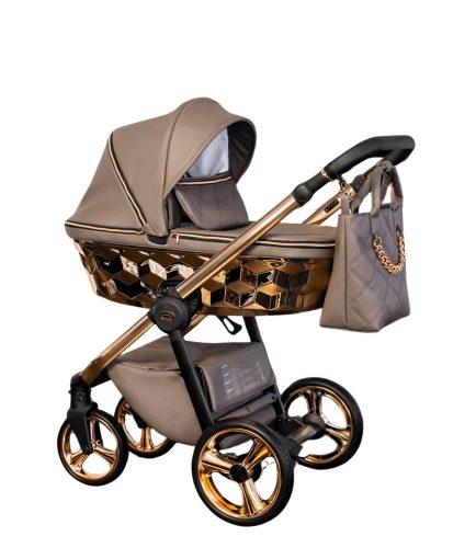 Adbor Loretto Stars kinderwagen 3in1 - braun