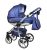 Sojan MAMI kinderwagen 3in1 - Metallic-Blau