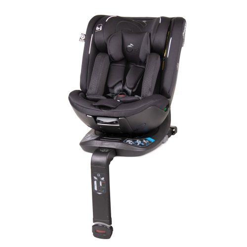 Coletto Nado O12 ISOFIX 360°-BAN FOLDING I-Size 40-145 cm - schwarzer Sicherheitskindersitz