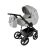 Adbor OX-V kinderwagen 3in1 - hellgrau