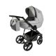 Adbor OX-V kinderwagen 3in1 - hellgrau mit schwarz