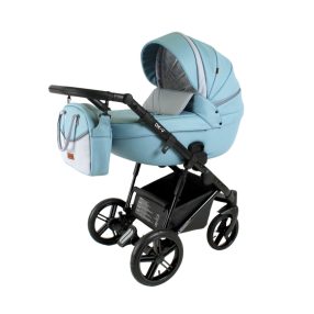 Adbor OX-V kinderwagen 3in1 - türkis mit weiß