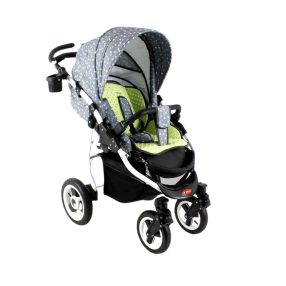 Adbor Vero Sportwagen - Grün mit Muster