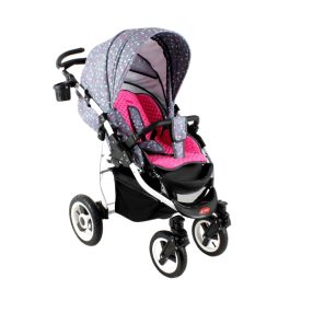 Adbor Vero Sportwagen - Rosa mit Muster