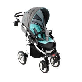 Adbor Vero Sportwagen - Grau mit türkis