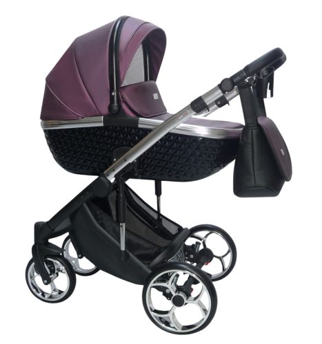 Sojan XSARA kinderwagen 3in1 - Lila (schwarz-silberrahmen)