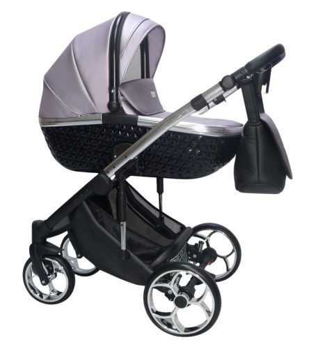 Sojan XSARA kinderwagen 3in1 - Viola (schwarz-silberrahmen)