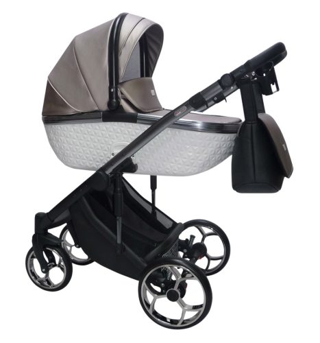Sojan XSARA kinderwagen 3in1 - Rauchgrau (schwarz-chromrahmen)
