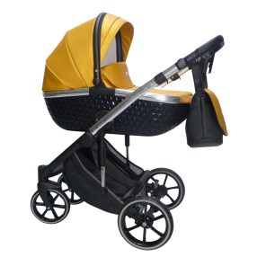 Sojan XSARA kinderwagen 3in1 - Gelb (schwarz-silberrahmen)