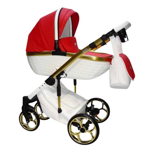 Sojan XSARA kinderwagen 3in1 - Rot mit weiß
