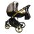 Sojan XSARA kinderwagen 3in1 - Rauchgrau (schwarz-goldrahmen)