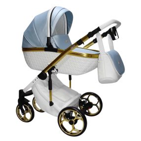 Sojan XSARA kinderwagen 3in1 - Hellblau mit weiß