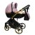 Sojan XSARA kinderwagen 3in1 - Rosa mit schwarz