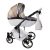 Sojan XSARA kinderwagen 3in1 - Rauchgrau ( weiß-chromrahmen)