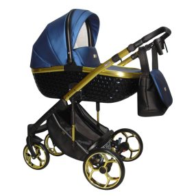Sojan XSARA kinderwagen 3in1 - Metallic-Blau mit schwarz