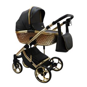 Sojan XSARA kinderwagen 3in1 - Schwarz mit gold