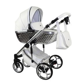 Sojan XSARA kinderwagen 3in1 - Weiß mit silber