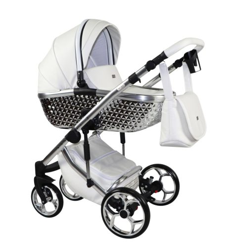 Sojan XSARA kinderwagen 3in1 - Weiß mit silber
