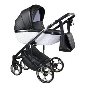 Sojan XSARA kinderwagen 3in1 - Schwarz (schwarz-chromrahmen)
