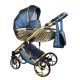 Sojan XSARA kinderwagen 3in1 - Metallic-Blau mit gold